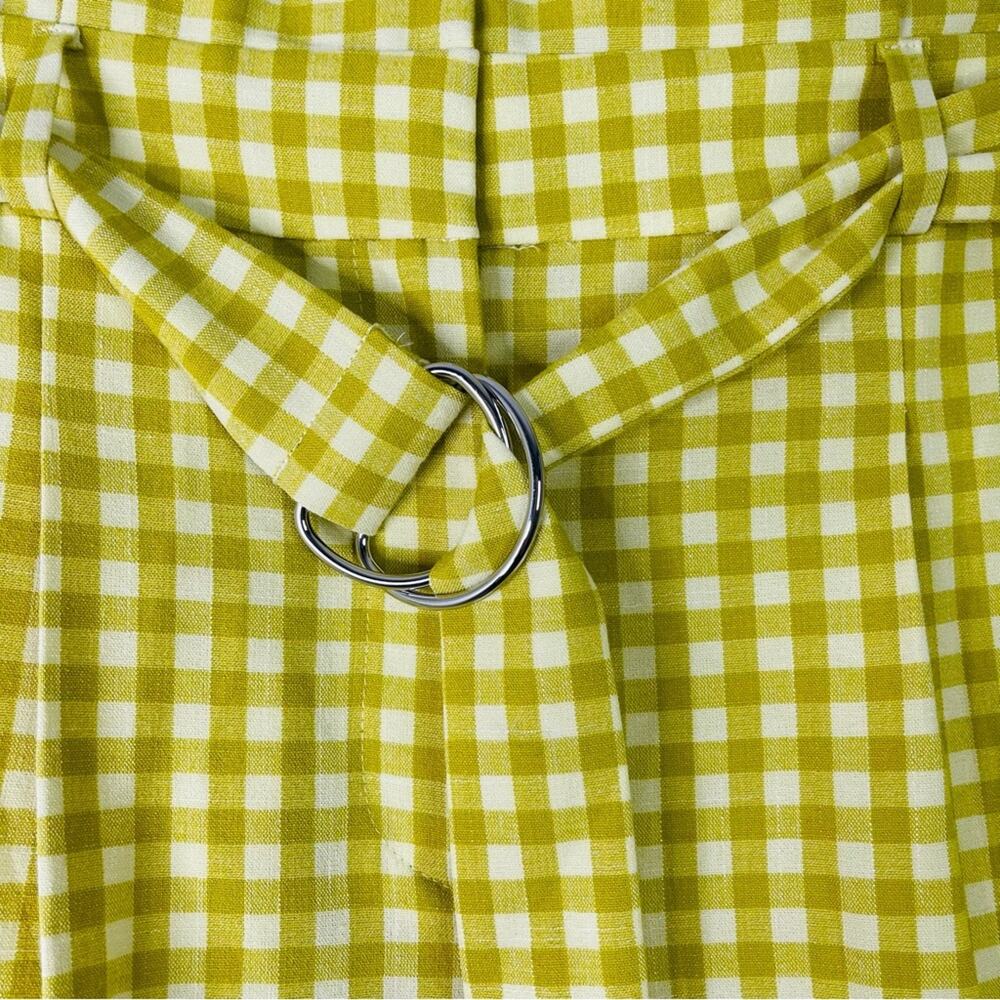 Ann Taylor Gingham Cropped Pants - Picture 5 of 9
